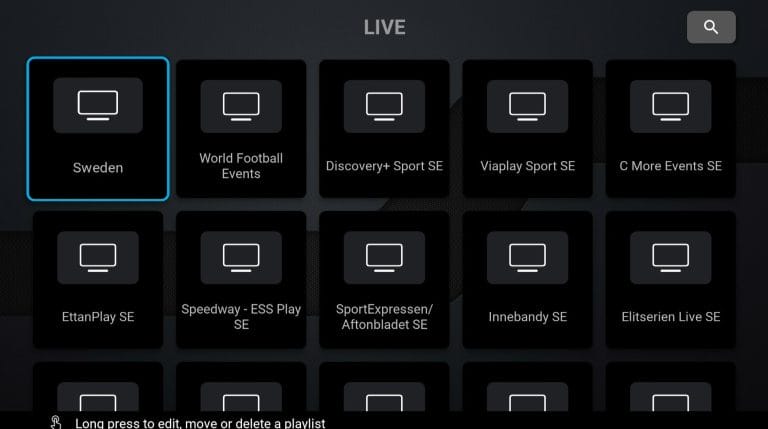 Android boxar IPTV Streamer steg 5 SvenskIPTV